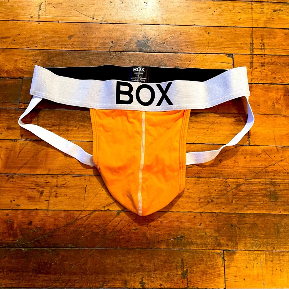 Orange Box Jockstrap